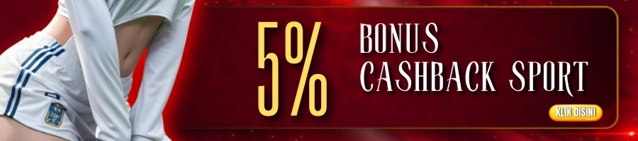 BONUS CASHBACK SPORTSBOOK 5%